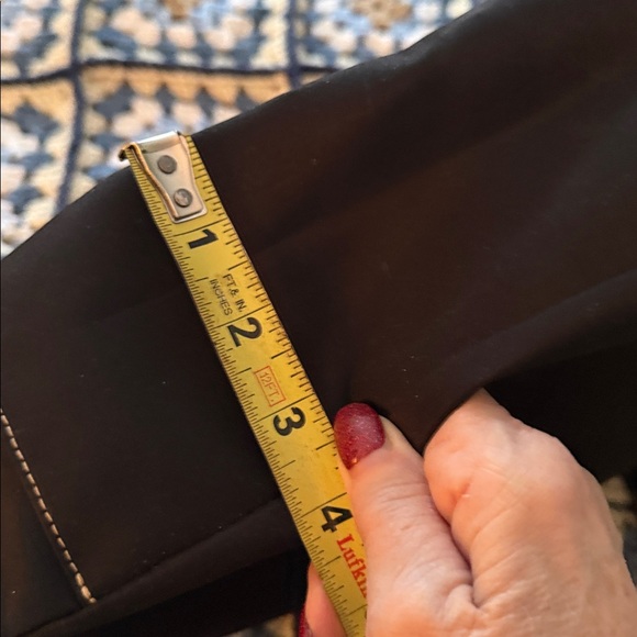 True Religion Black Tote with White Stitching - Picture 7 of 7